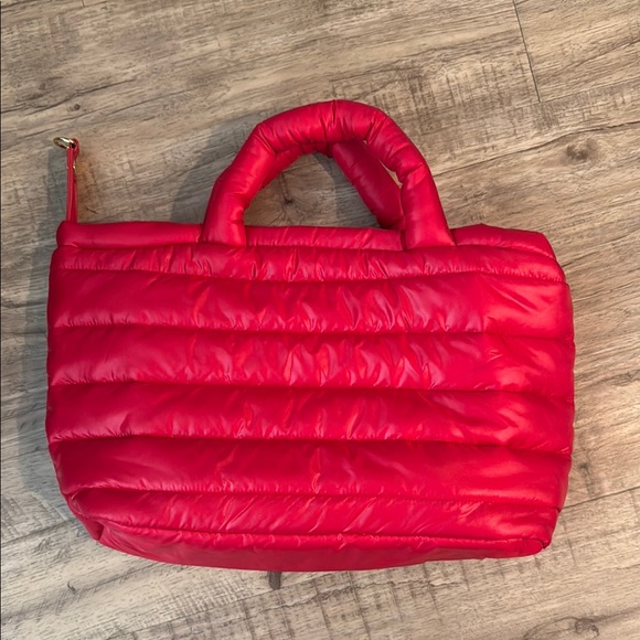 Estee Lauder Handbags - Red Quilted Women's Bag ESTEE LAUDER